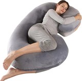 SG-PrP015-C shape-Velvet Maternity Pillow Maternity Pillow