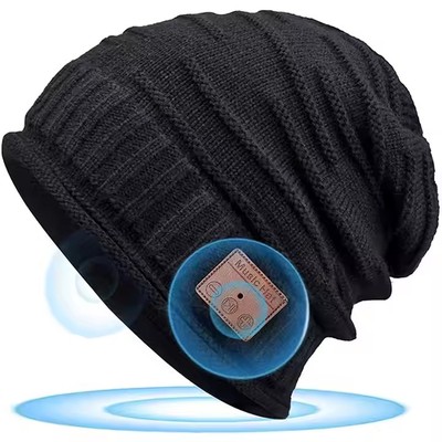 New Arrival Wireless Beanie Hat Warm Beanie Blue Tooth Hat