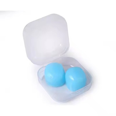 Top Quality No Chemic Smell Ear Plug Noise Reduction Custom logo Soft Silicone Ear Plugs