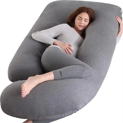 SG-PrP02-G shape-Jersey Knitt Cotton Maternity Pillow