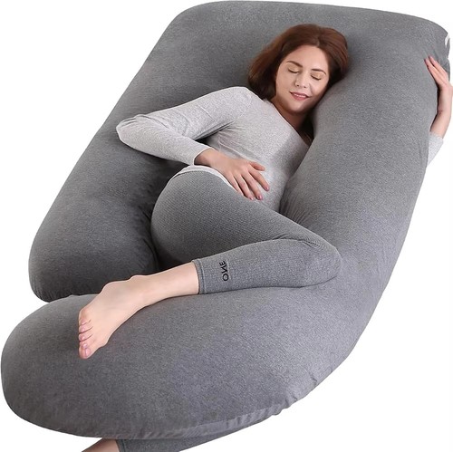 SG-PrP02-G shape-Jersey Knitt Cotton Maternity Pillow