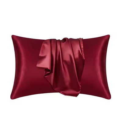 Satin Pillow case Set Super Soft Silky Pillow case with Envelope Closure, Wrinkle, Fade and Stain Re