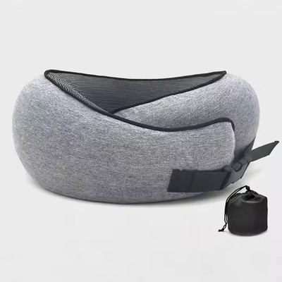 Adjustable Firmness Memory Foam U Shape Travel Neck Pillow Travel Pillow