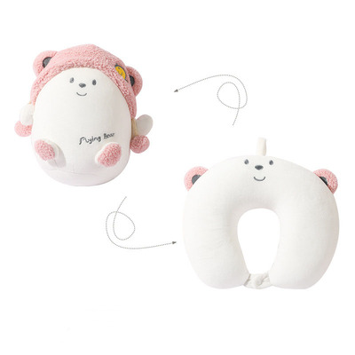 U-shaped pillow foam particle deformation pillow