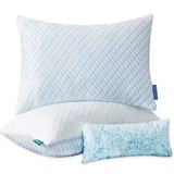 Top Quality Bed Pillows Vacuum Roll Pack Sleeping Pillow 70x50cm Adjustable Height Cooling Gel Shred
