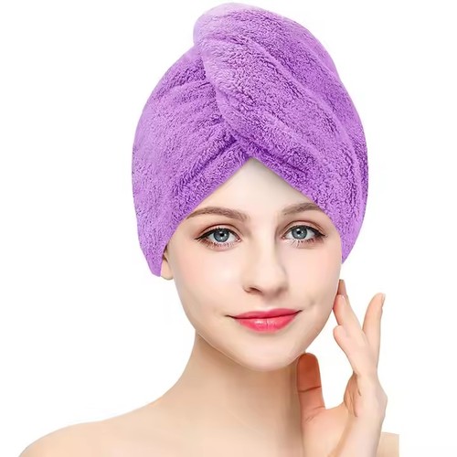 Super Absorbent Microfiber Hair Turban, Discover Hassle-Free Hair Styling Quick Drying, Convenient B