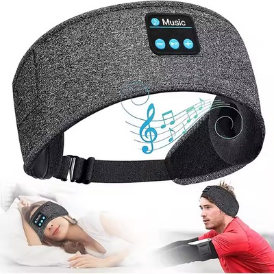 New Arrival Adjustable Sleeping Headband Blue Tooth Sleep Masker Headphones with Mic